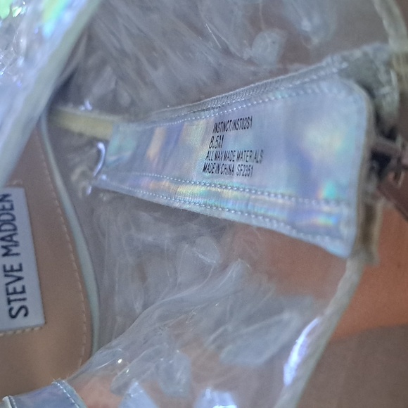 Steve Madden Jentt Iridescent Gemstone Booties - Picture 3 of 4